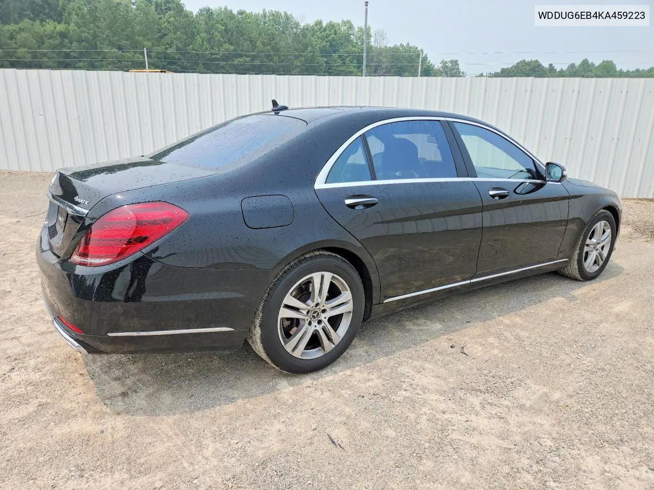 2019 Mercedes-Benz S 450 4Matic VIN: WDDUG6EB4KA459223 Lot: 61345266