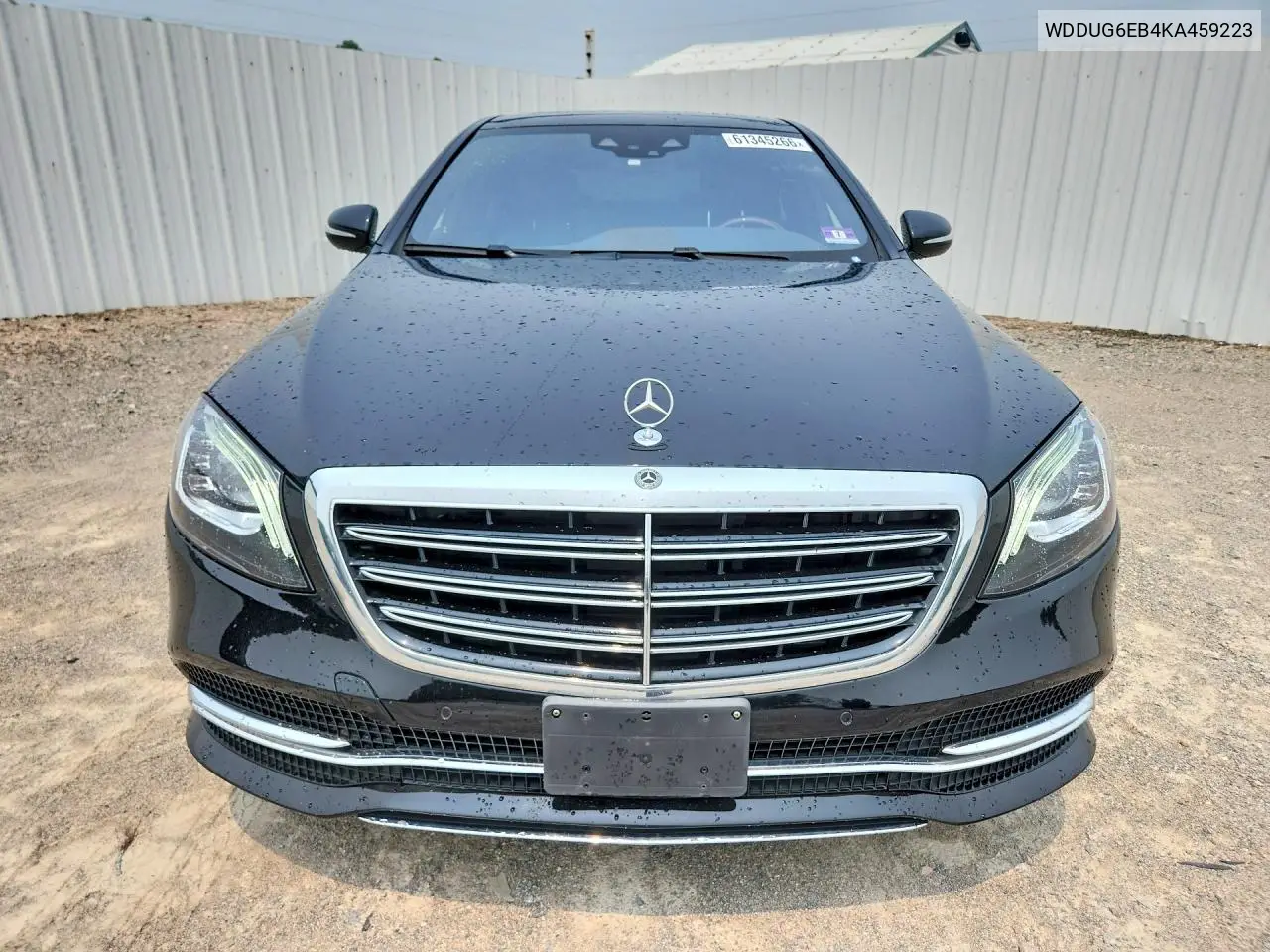 2019 Mercedes-Benz S 450 4Matic VIN: WDDUG6EB4KA459223 Lot: 61345266