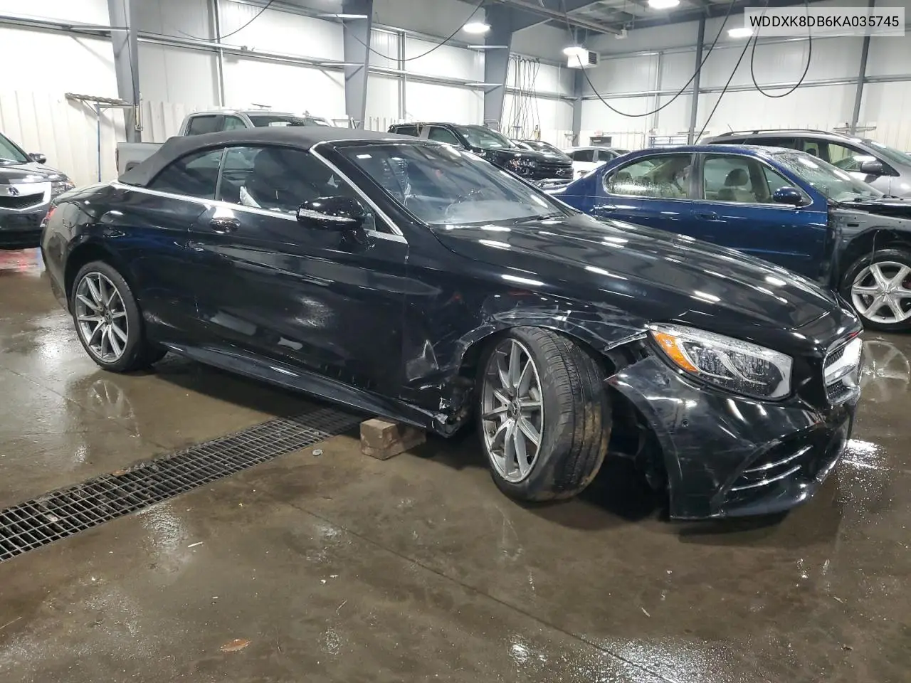 WDDXK8DB6KA035745 2019 Mercedes-Benz S 560