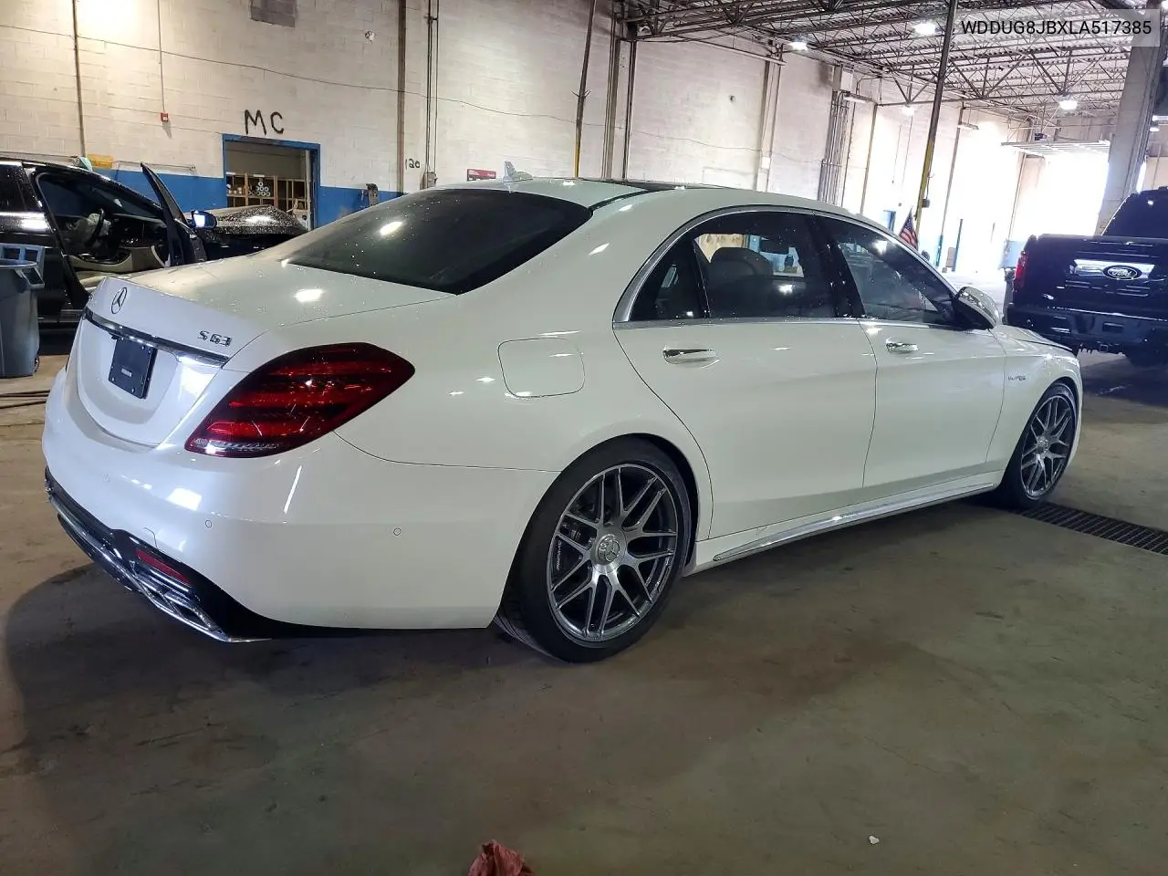 2020 Mercedes-Benz S 63 Amg 4Matic VIN: WDDUG8JBXLA517385 Lot: 50683236