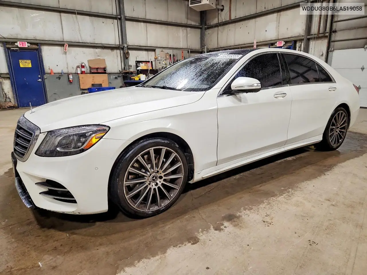 2020 Mercedes-Benz S 560 4Matic VIN: WDDUG8GB6LA519058 Lot: 60548566