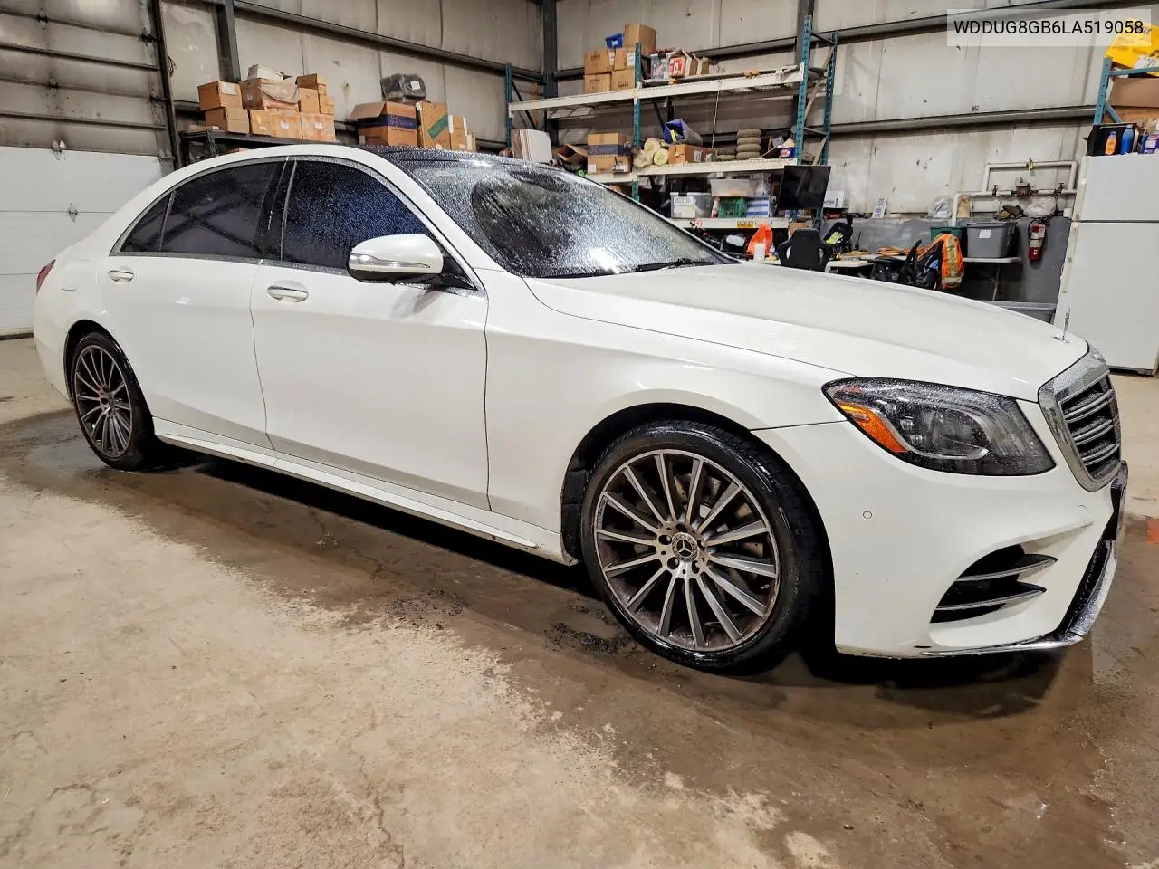 2020 Mercedes-Benz S 560 4Matic VIN: WDDUG8GB6LA519058 Lot: 60548566