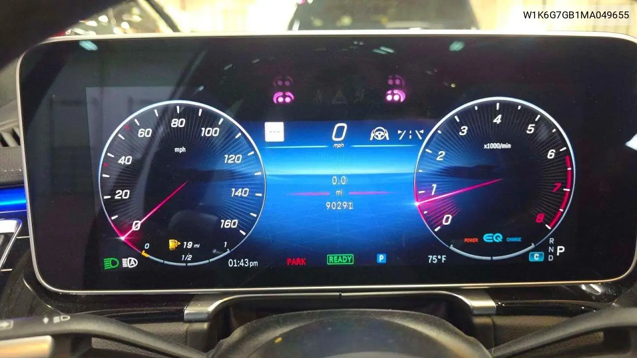 2021 Mercedes-Benz S 580 4Matic VIN: W1K6G7GB1MA049655 Lot: 52072416