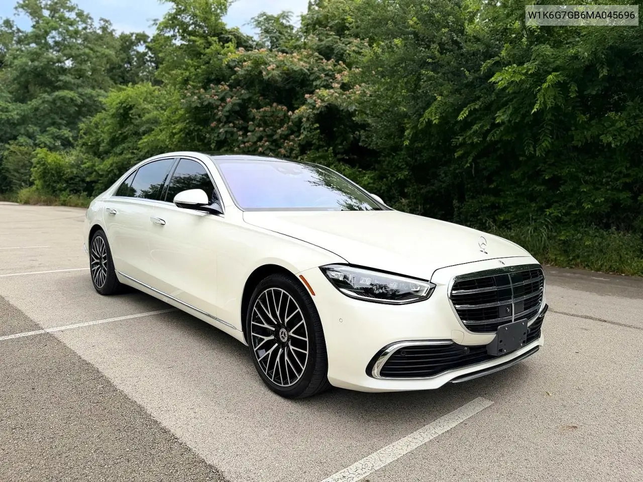 2021 Mercedes-Benz S 580 4Matic VIN: W1K6G7GB6MA045696 Lot: 55097816