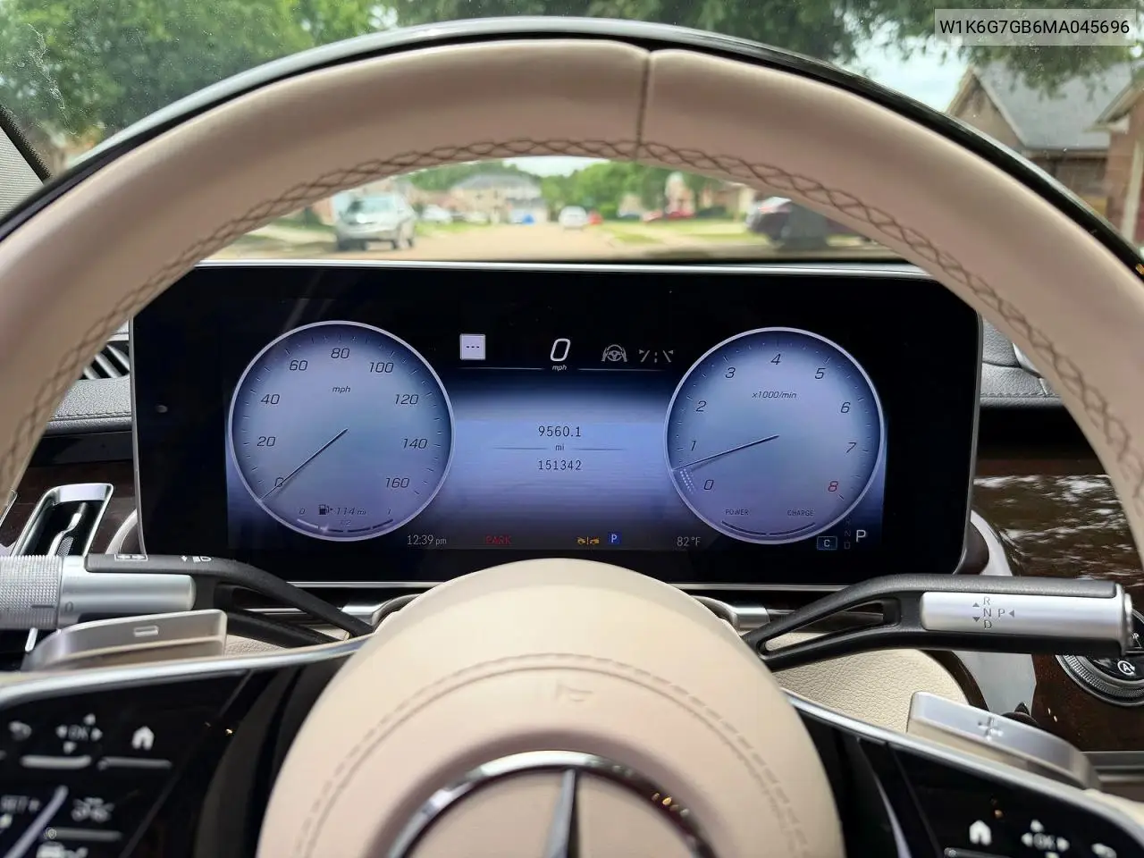 2021 Mercedes-Benz S 580 4Matic VIN: W1K6G7GB6MA045696 Lot: 55097816