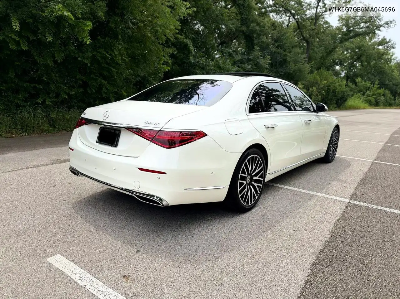 2021 Mercedes-Benz S 580 4Matic VIN: W1K6G7GB6MA045696 Lot: 55097816