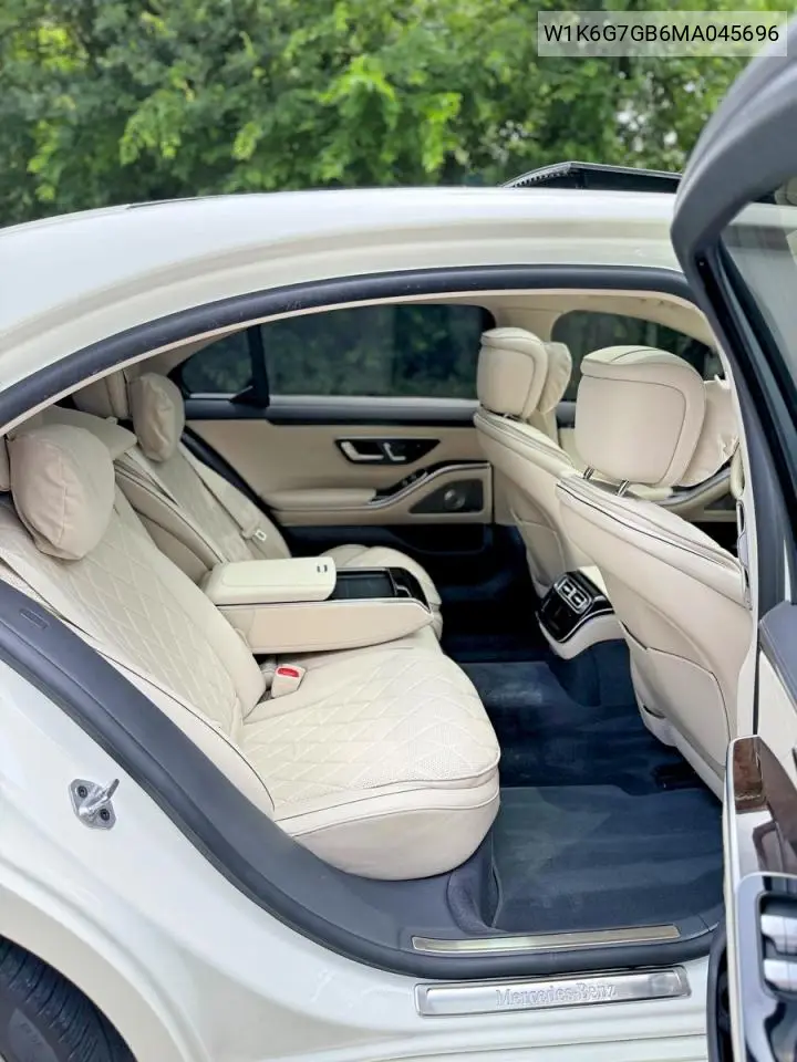 2021 Mercedes-Benz S 580 4Matic VIN: W1K6G7GB6MA045696 Lot: 55097816
