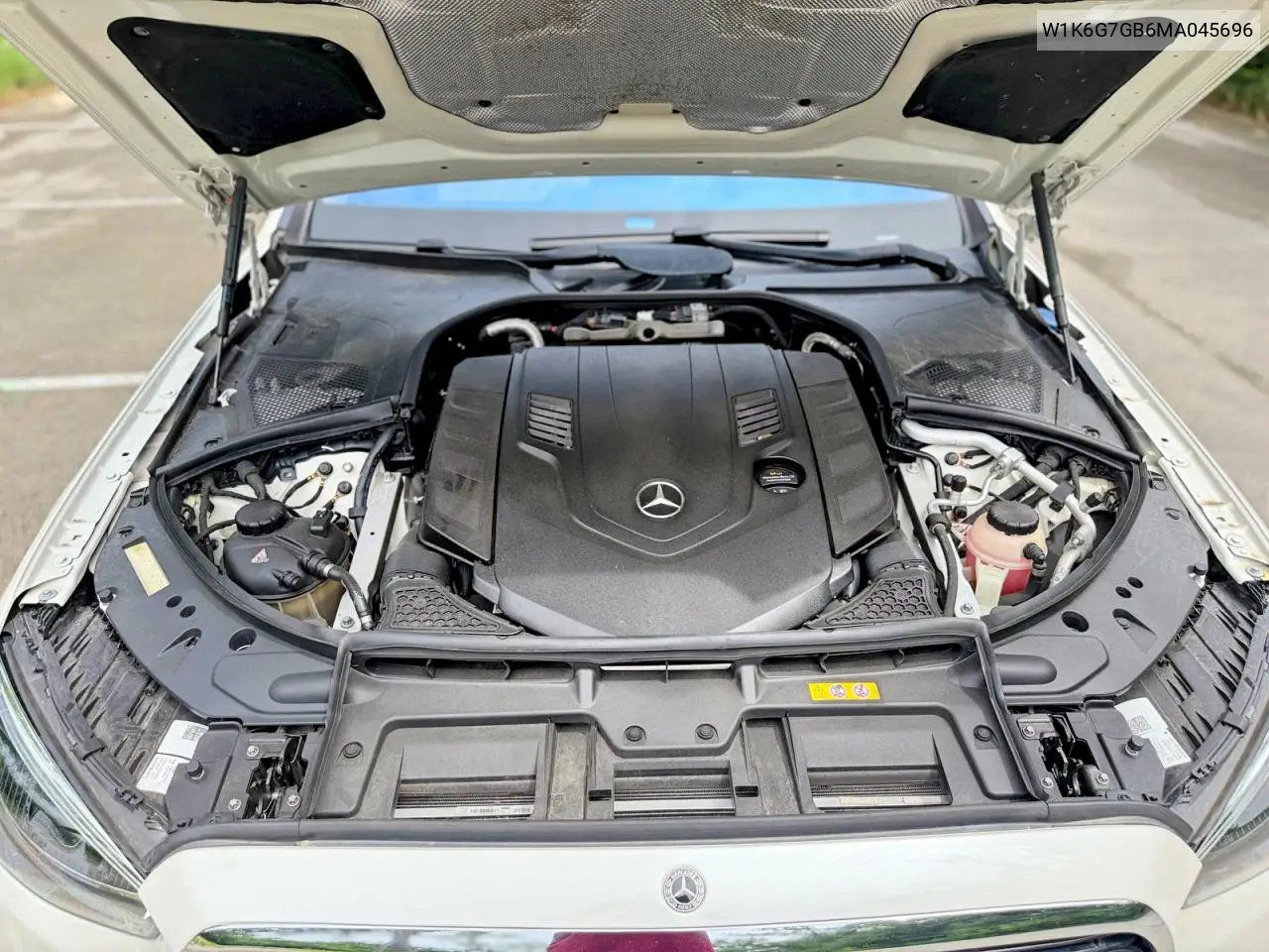 2021 Mercedes-Benz S 580 4Matic VIN: W1K6G7GB6MA045696 Lot: 55097816