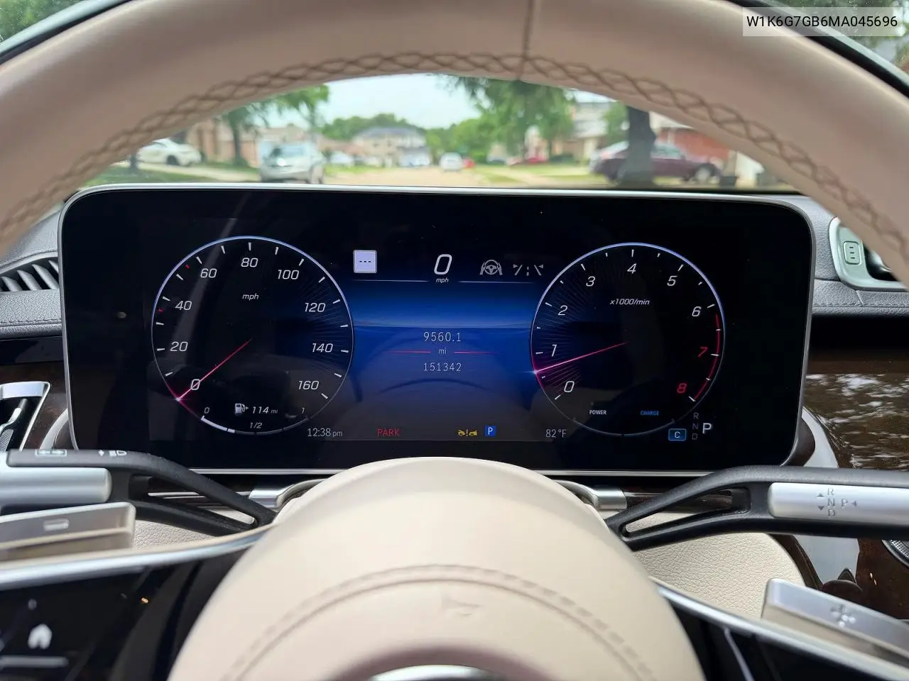 2021 Mercedes-Benz S 580 4Matic VIN: W1K6G7GB6MA045696 Lot: 55097816