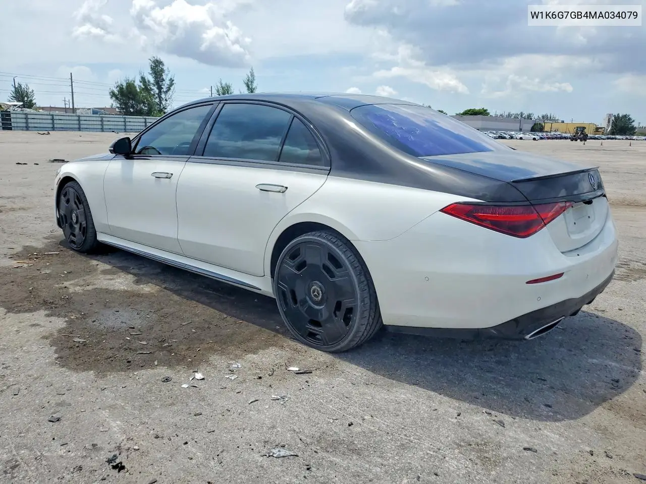 2021 Mercedes-Benz S-Class VIN: W1K6G7GB4MA034079 Lot: 58903006