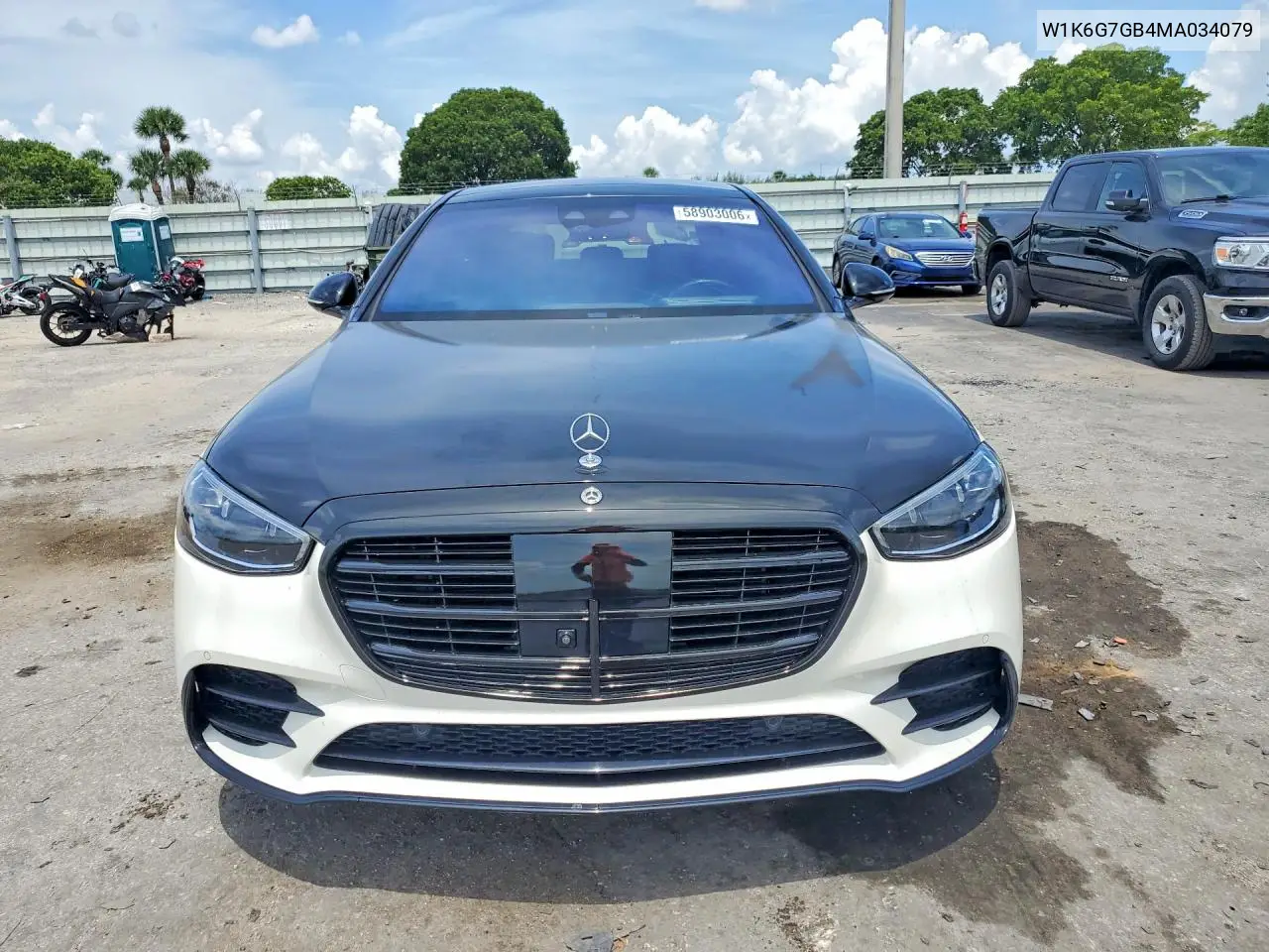 2021 Mercedes-Benz S-Class VIN: W1K6G7GB4MA034079 Lot: 58903006