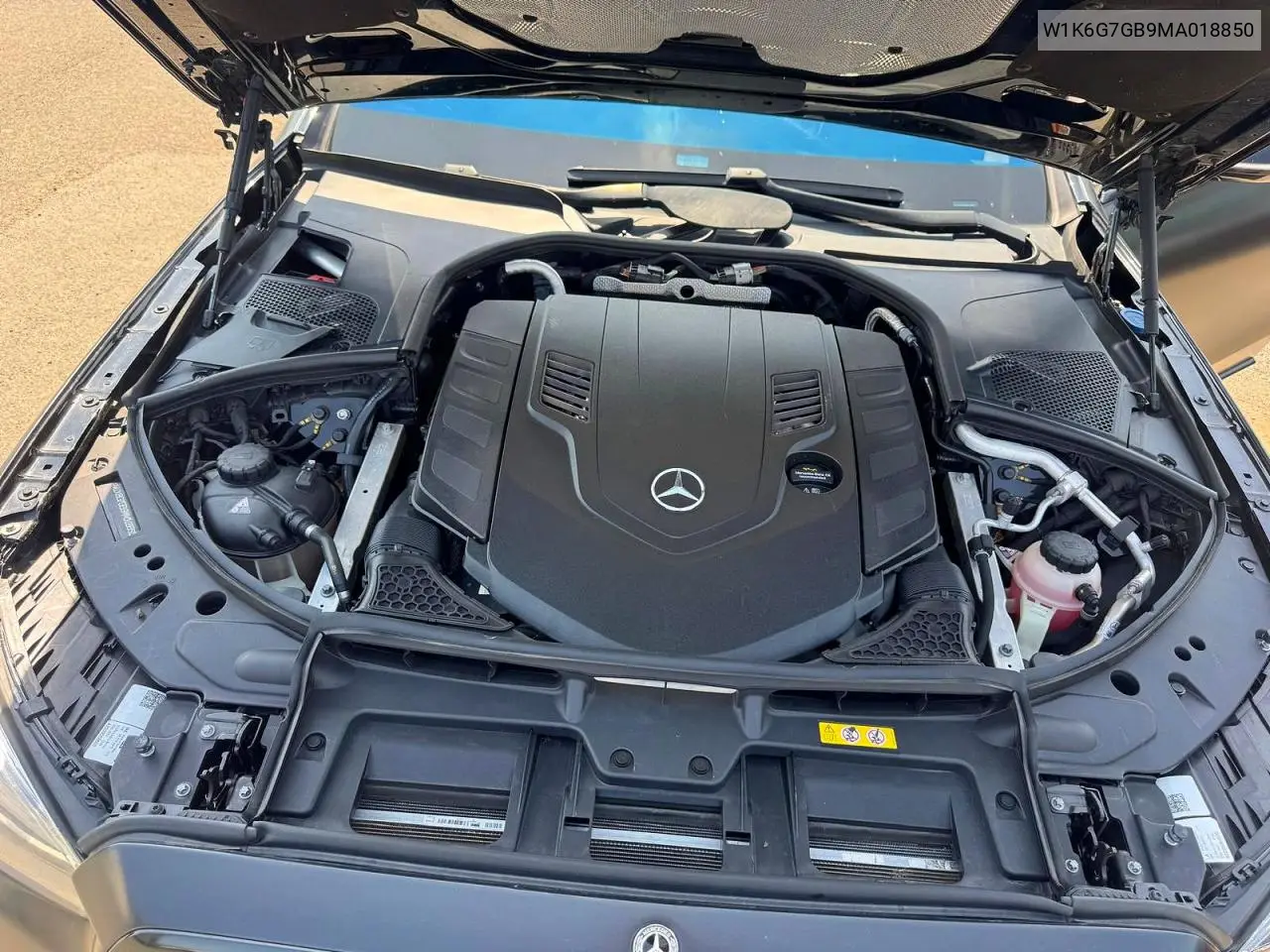 2021 Mercedes-Benz S 580 4Matic VIN: W1K6G7GB9MA018850 Lot: 60779386