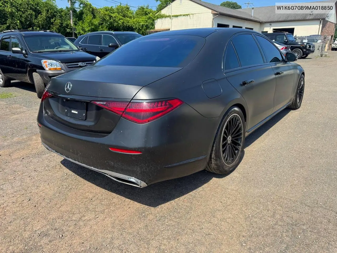 2021 Mercedes-Benz S 580 4Matic VIN: W1K6G7GB9MA018850 Lot: 60779386