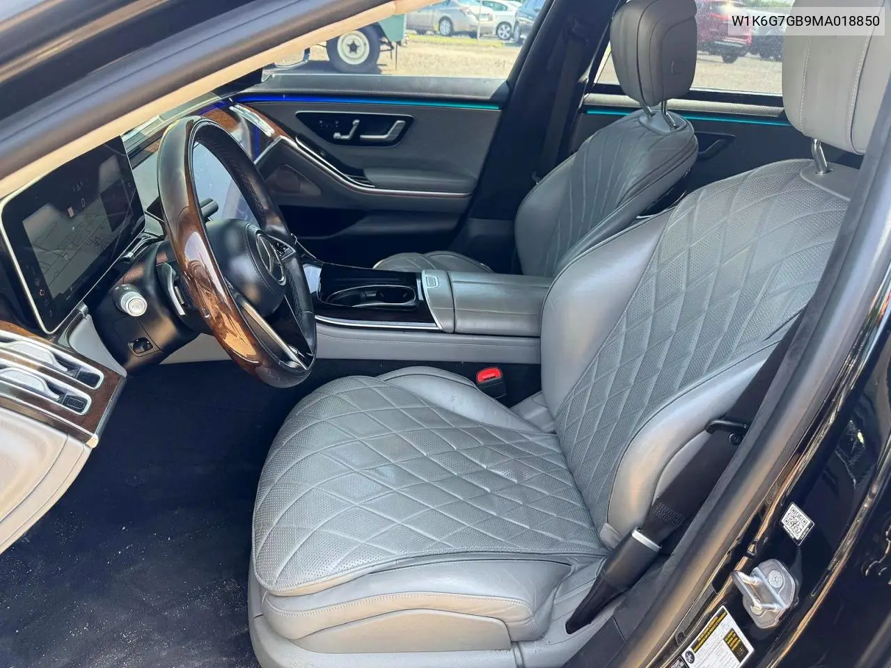 2021 Mercedes-Benz S 580 4Matic VIN: W1K6G7GB9MA018850 Lot: 60779386