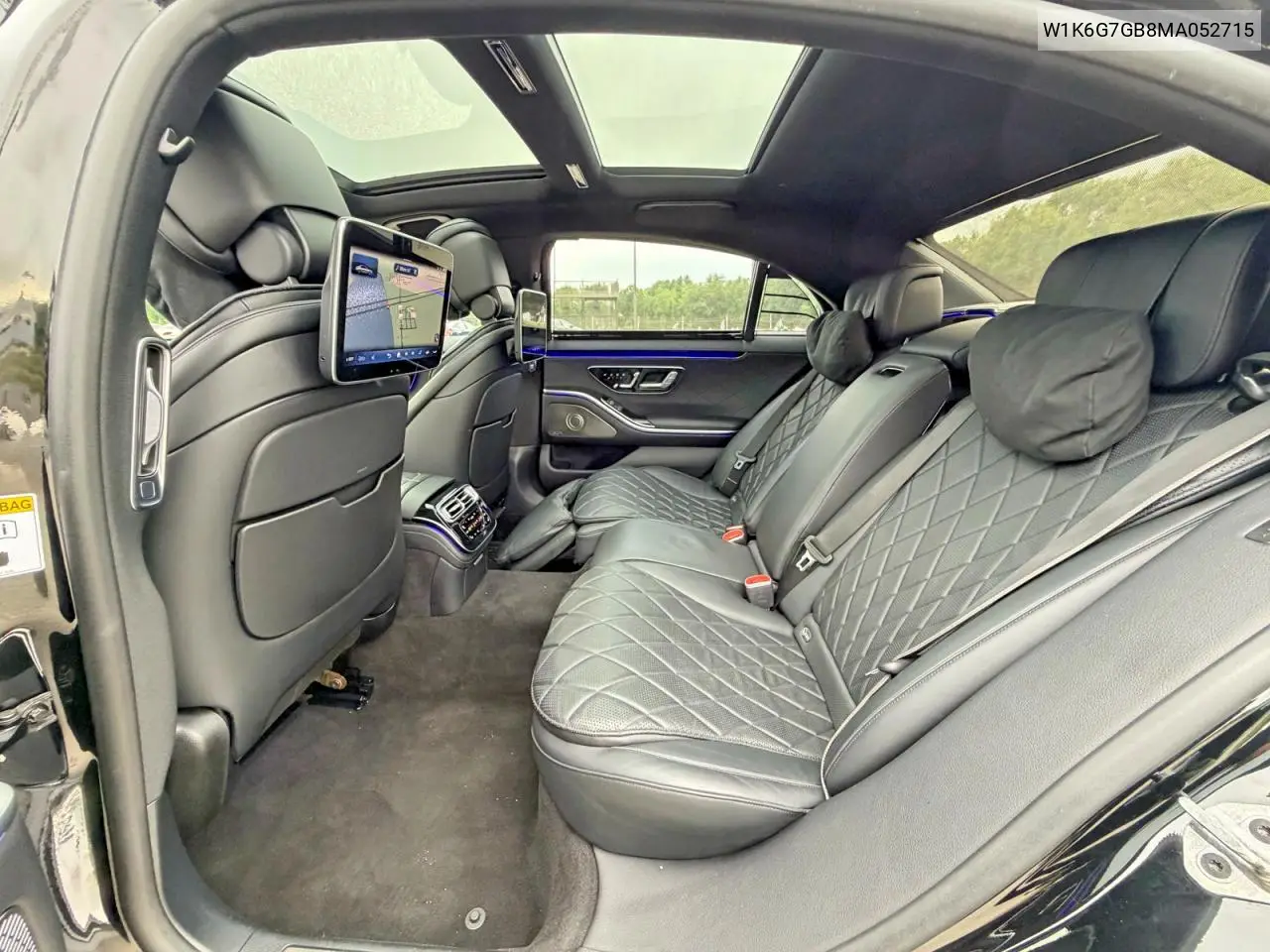 2021 Mercedes-Benz S 580 4Matic VIN: W1K6G7GB8MA052715 Lot: 61439566