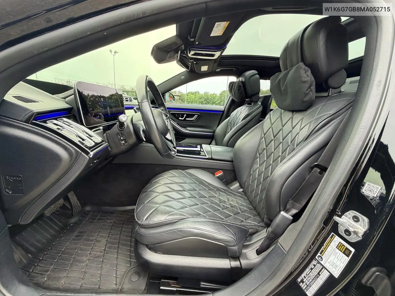 2021 Mercedes-Benz S 580 4Matic VIN: W1K6G7GB8MA052715 Lot: 61439566