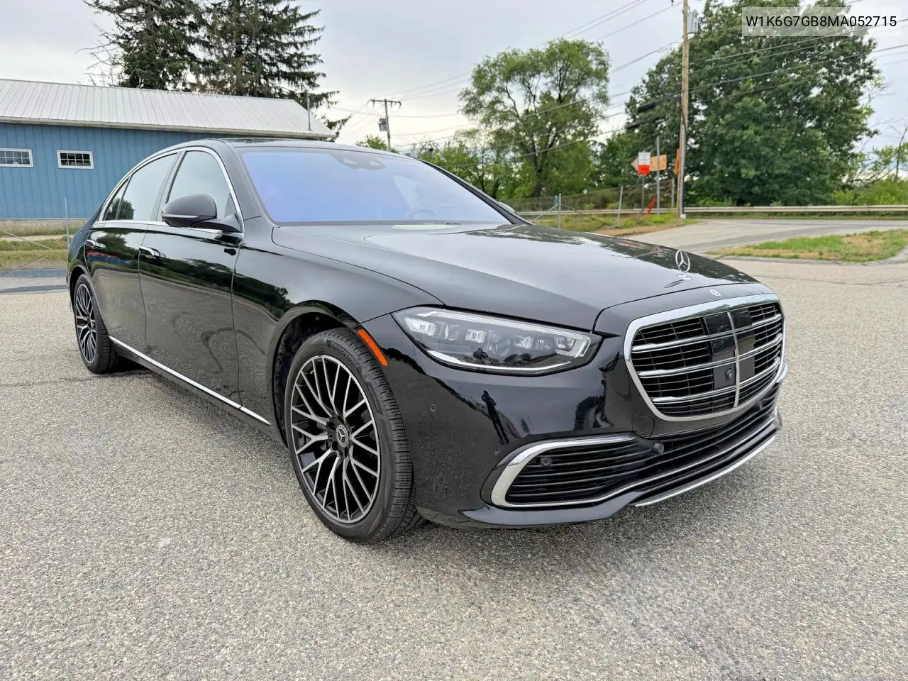 2021 Mercedes-Benz S 580 4Matic VIN: W1K6G7GB8MA052715 Lot: 61439566