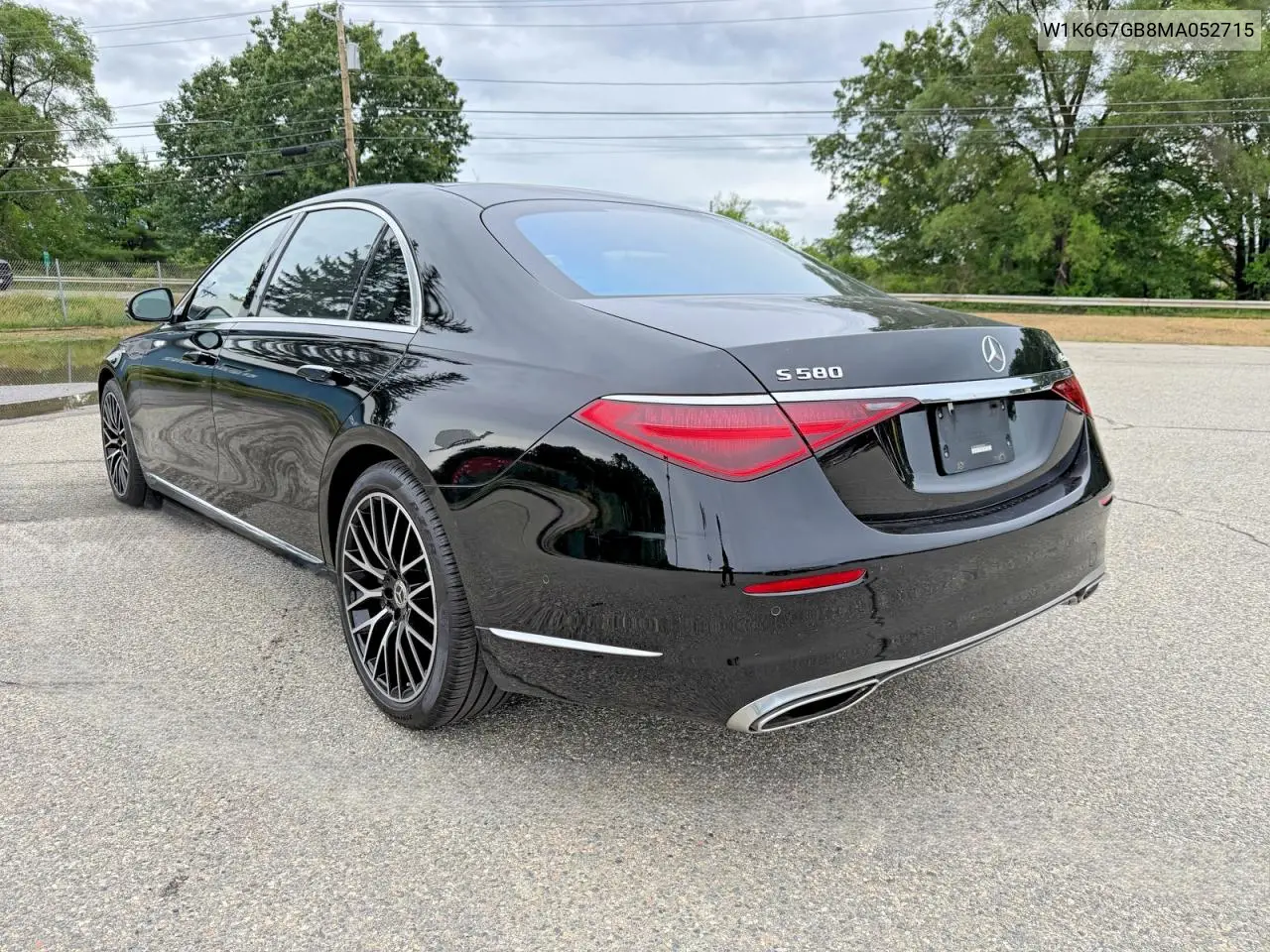 2021 Mercedes-Benz S 580 4Matic VIN: W1K6G7GB8MA052715 Lot: 61439566