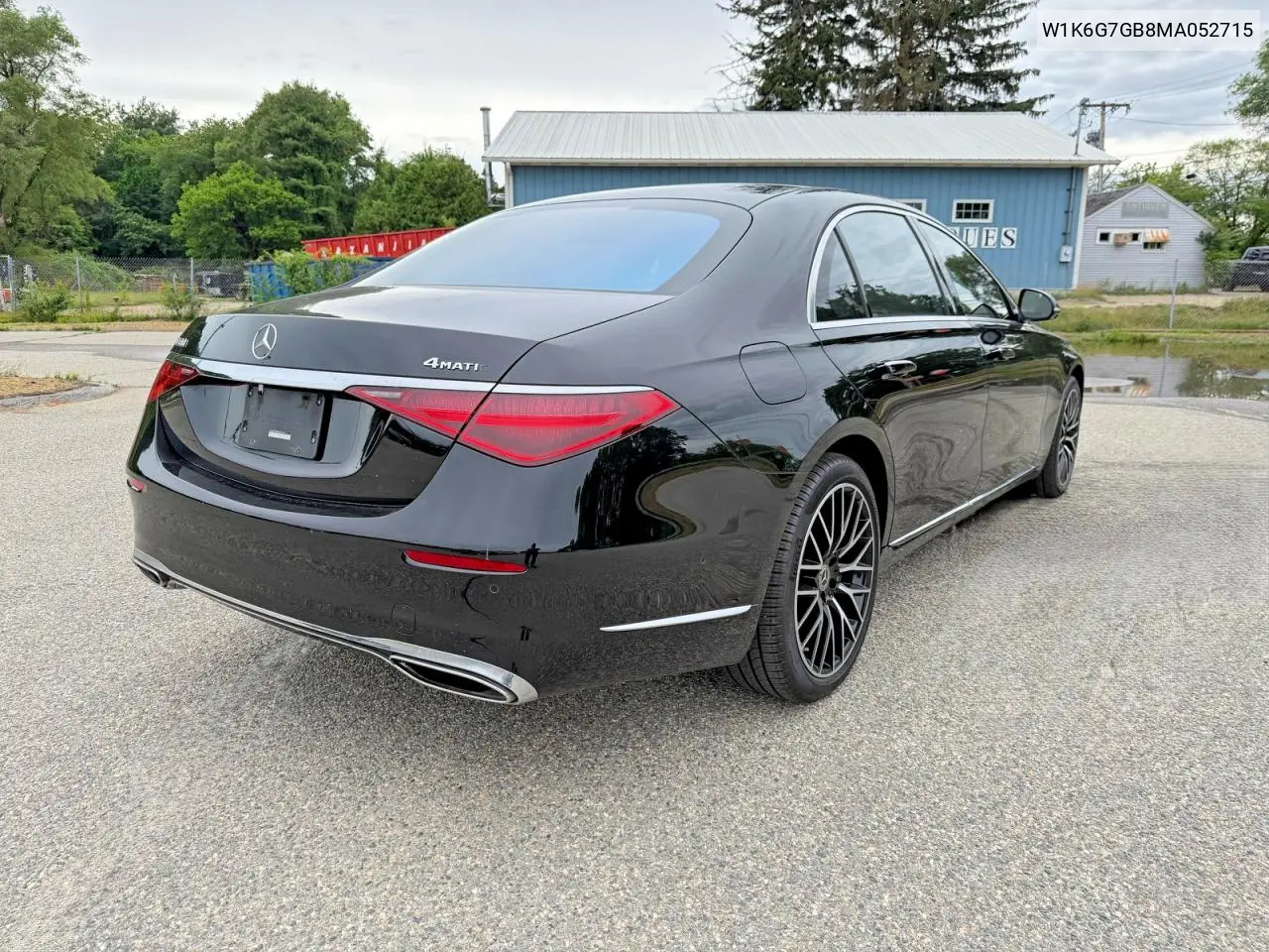 2021 Mercedes-Benz S 580 4Matic VIN: W1K6G7GB8MA052715 Lot: 61439566