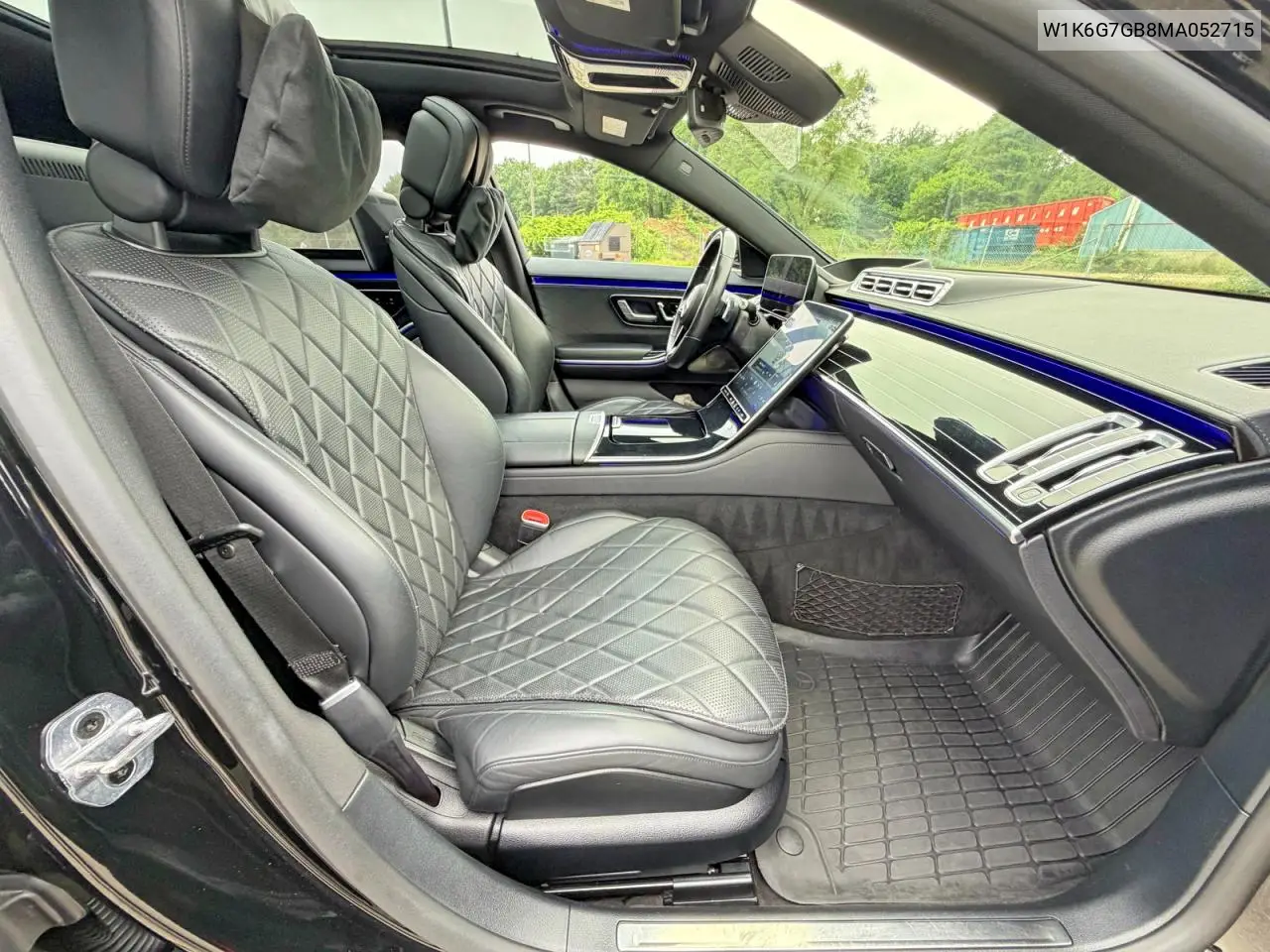 2021 Mercedes-Benz S 580 4Matic VIN: W1K6G7GB8MA052715 Lot: 61439566