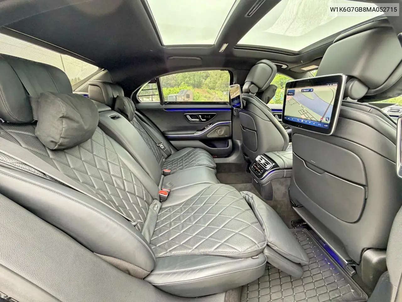 2021 Mercedes-Benz S 580 4Matic VIN: W1K6G7GB8MA052715 Lot: 61439566