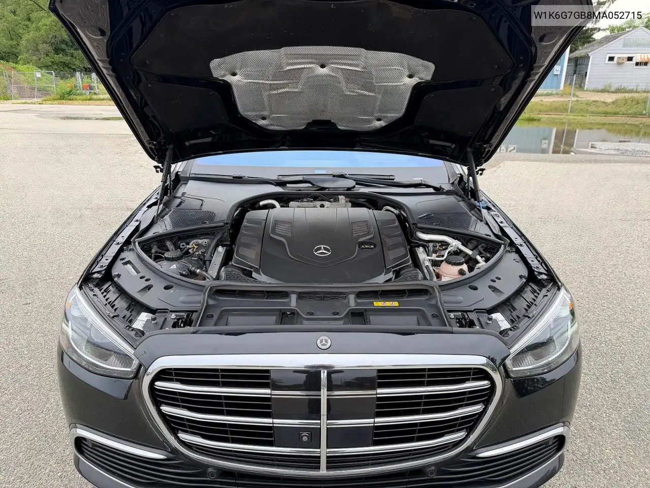 2021 Mercedes-Benz S 580 4Matic VIN: W1K6G7GB8MA052715 Lot: 61439566