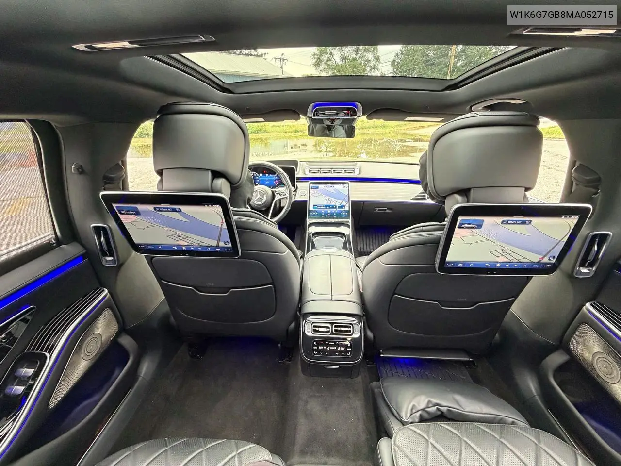 2021 Mercedes-Benz S 580 4Matic VIN: W1K6G7GB8MA052715 Lot: 61439566