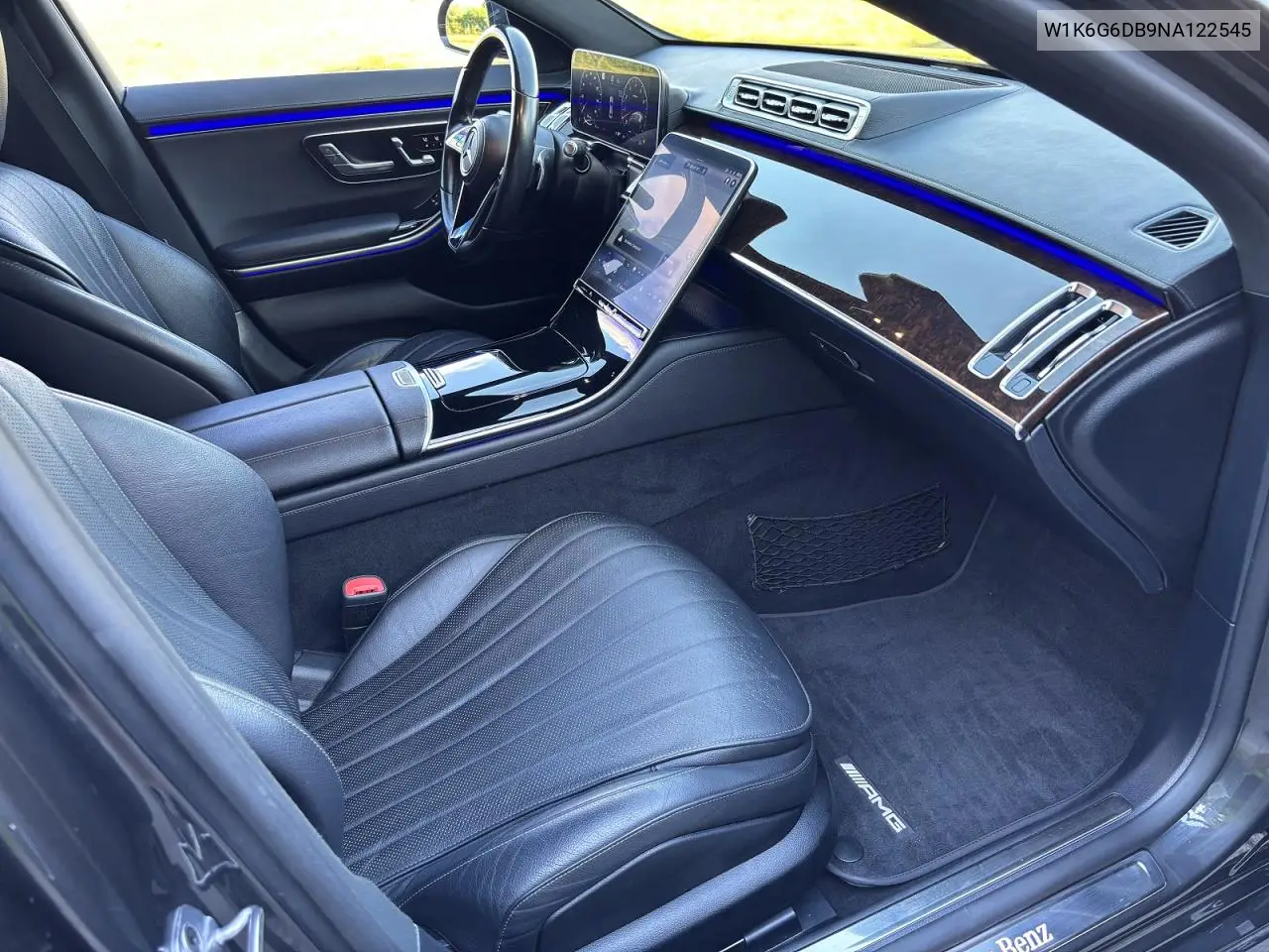 2022 Mercedes-Benz S 500 4Matic VIN: W1K6G6DB9NA122545 Lot: 58477466