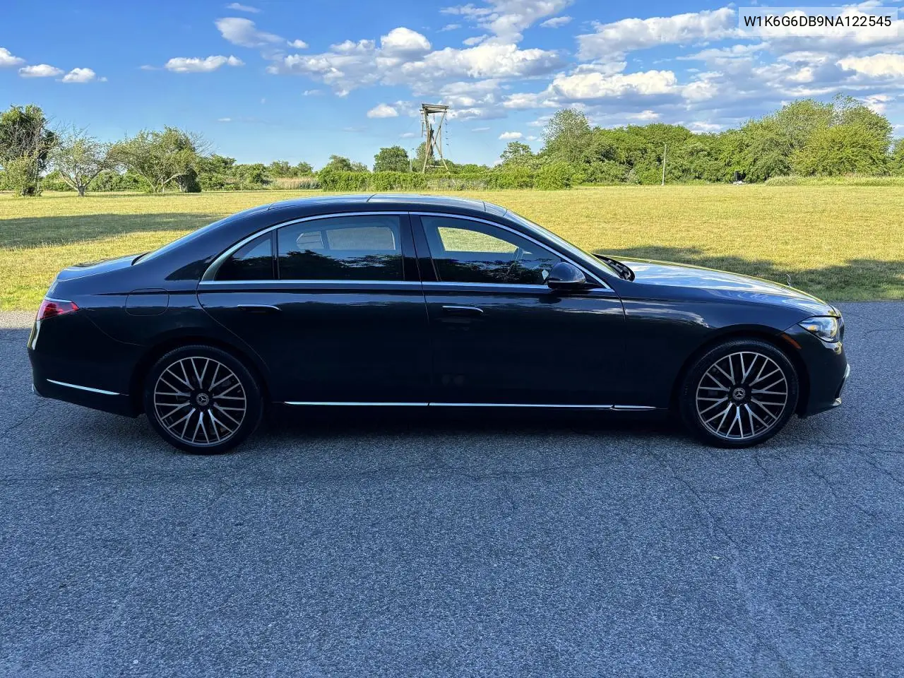 2022 Mercedes-Benz S 500 4Matic VIN: W1K6G6DB9NA122545 Lot: 58477466