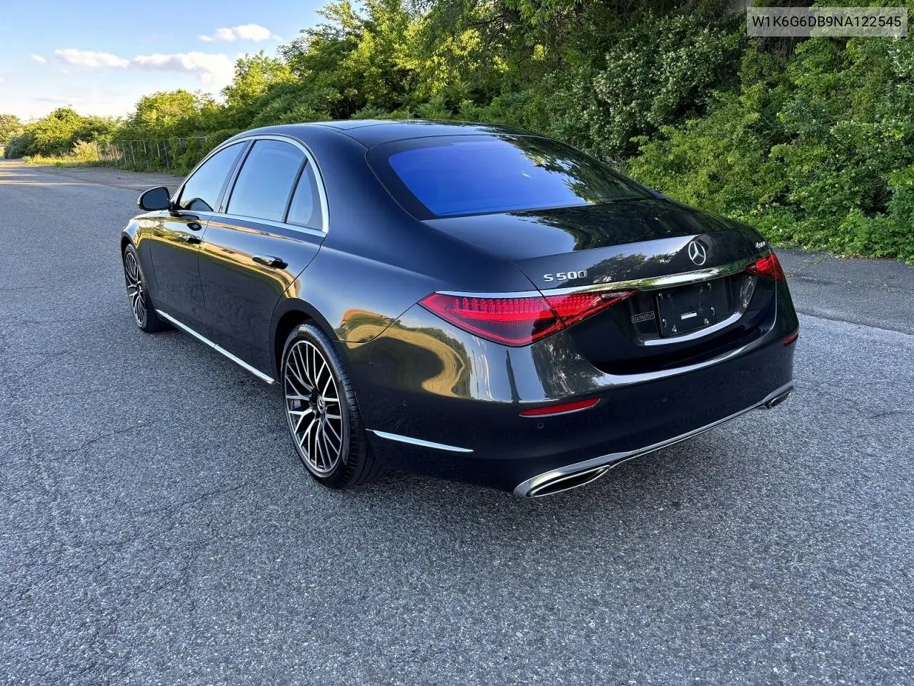 2022 Mercedes-Benz S 500 4Matic VIN: W1K6G6DB9NA122545 Lot: 58477466