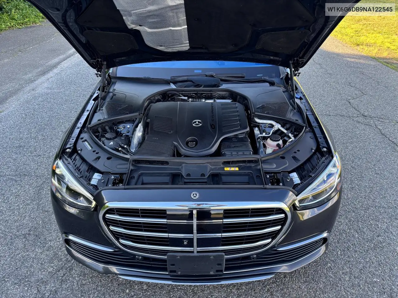2022 Mercedes-Benz S 500 4Matic VIN: W1K6G6DB9NA122545 Lot: 58477466