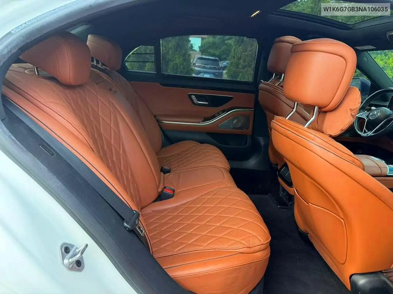 2022 Mercedes-Benz S 580 4Matic VIN: W1K6G7GB3NA106035 Lot: 60124976