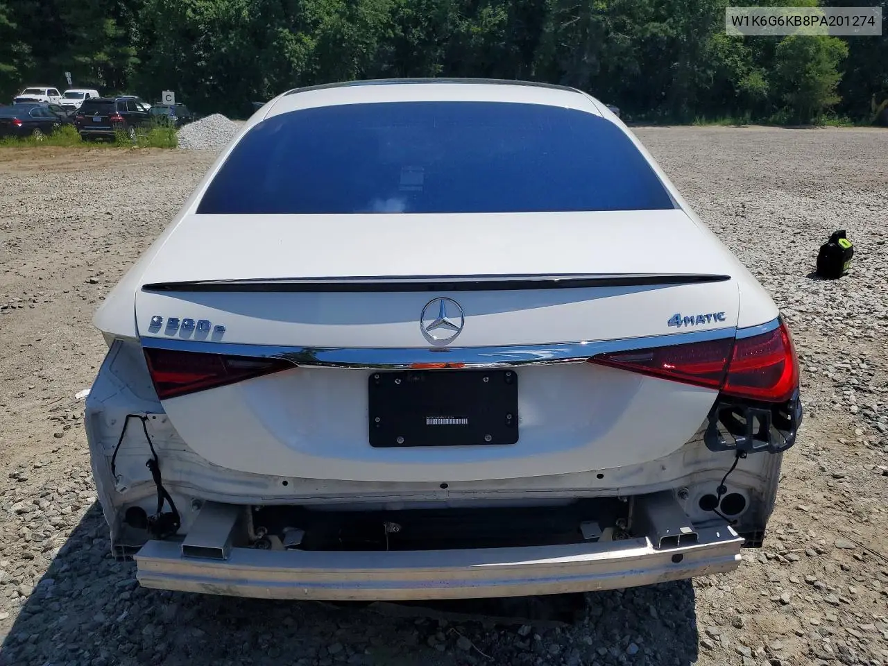 2023 Mercedes-Benz S S580E 4Matic VIN: W1K6G6KB8PA201274 Lot: 52707736