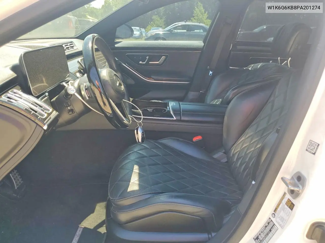 2023 Mercedes-Benz S S580E 4Matic VIN: W1K6G6KB8PA201274 Lot: 52707736