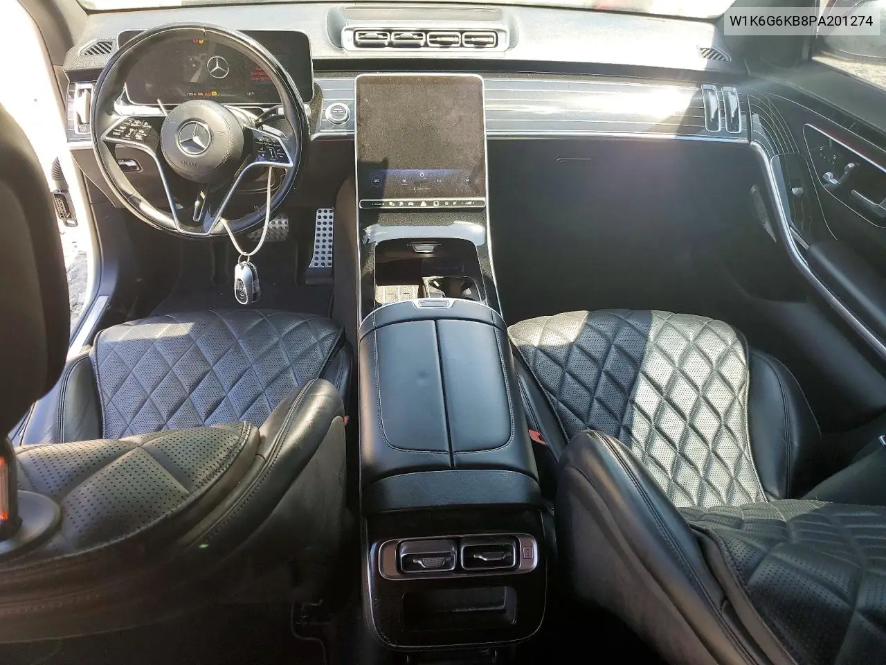 2023 Mercedes-Benz S S580E 4Matic VIN: W1K6G6KB8PA201274 Lot: 52707736