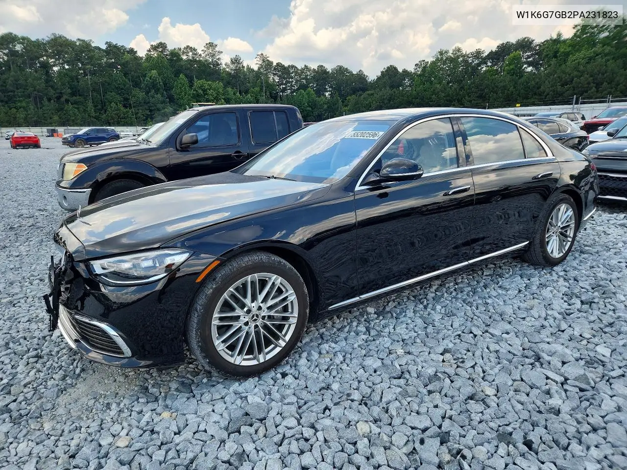 2023 Mercedes-Benz S 580 4Matic VIN: W1K6G7GB2PA231823 Lot: 55202596