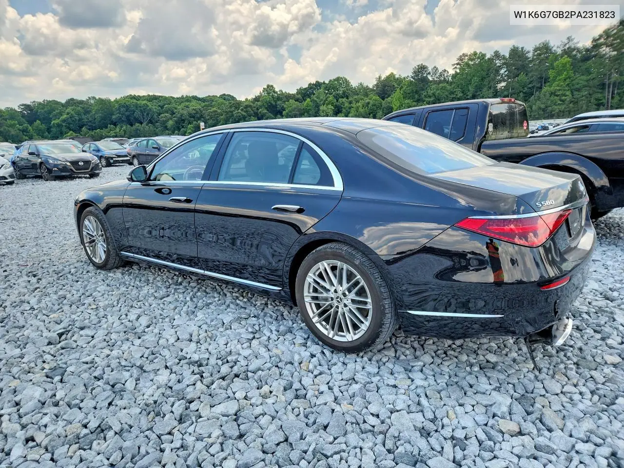 2023 Mercedes-Benz S 580 4Matic VIN: W1K6G7GB2PA231823 Lot: 55202596