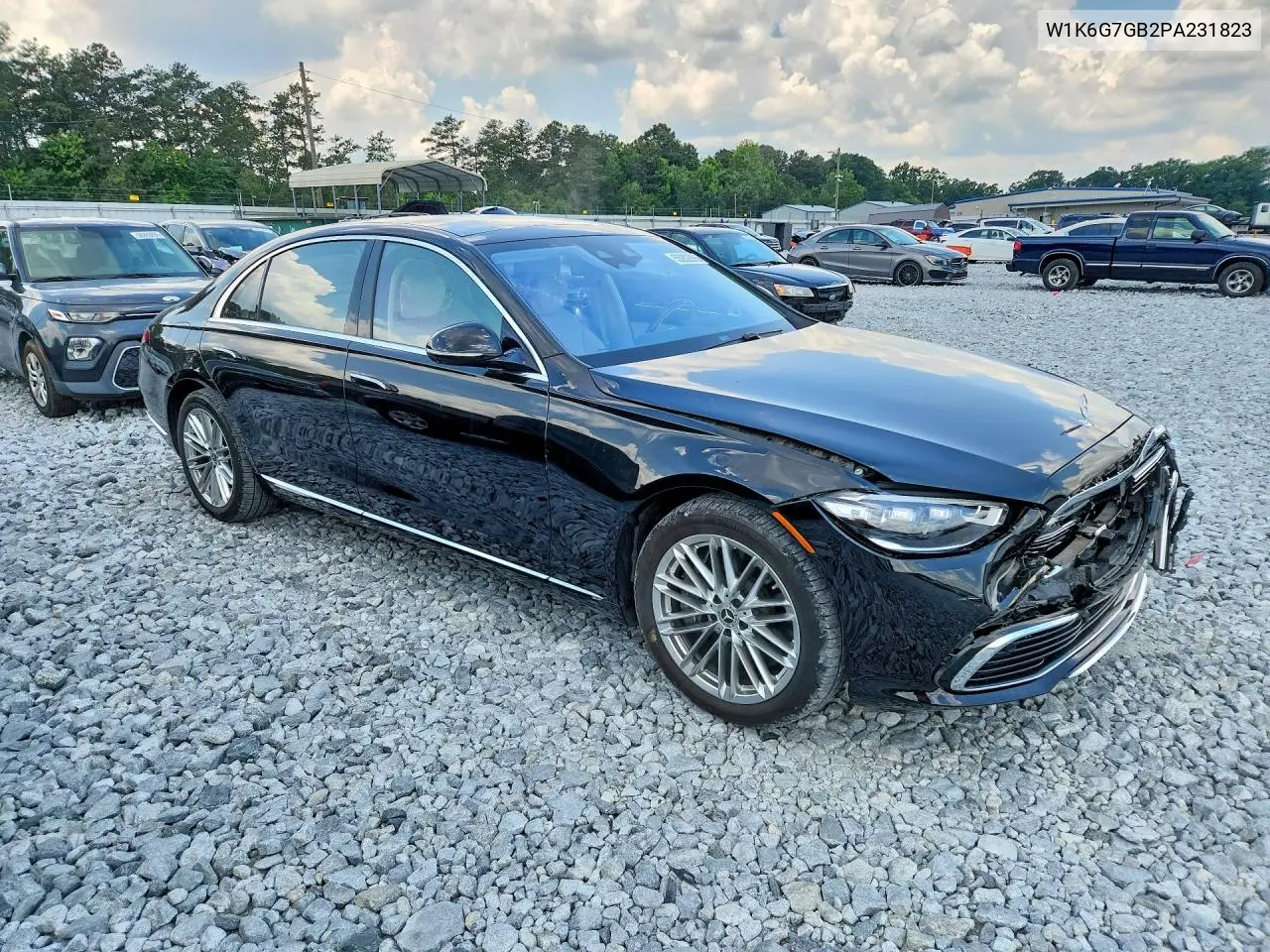 2023 Mercedes-Benz S 580 4Matic VIN: W1K6G7GB2PA231823 Lot: 55202596