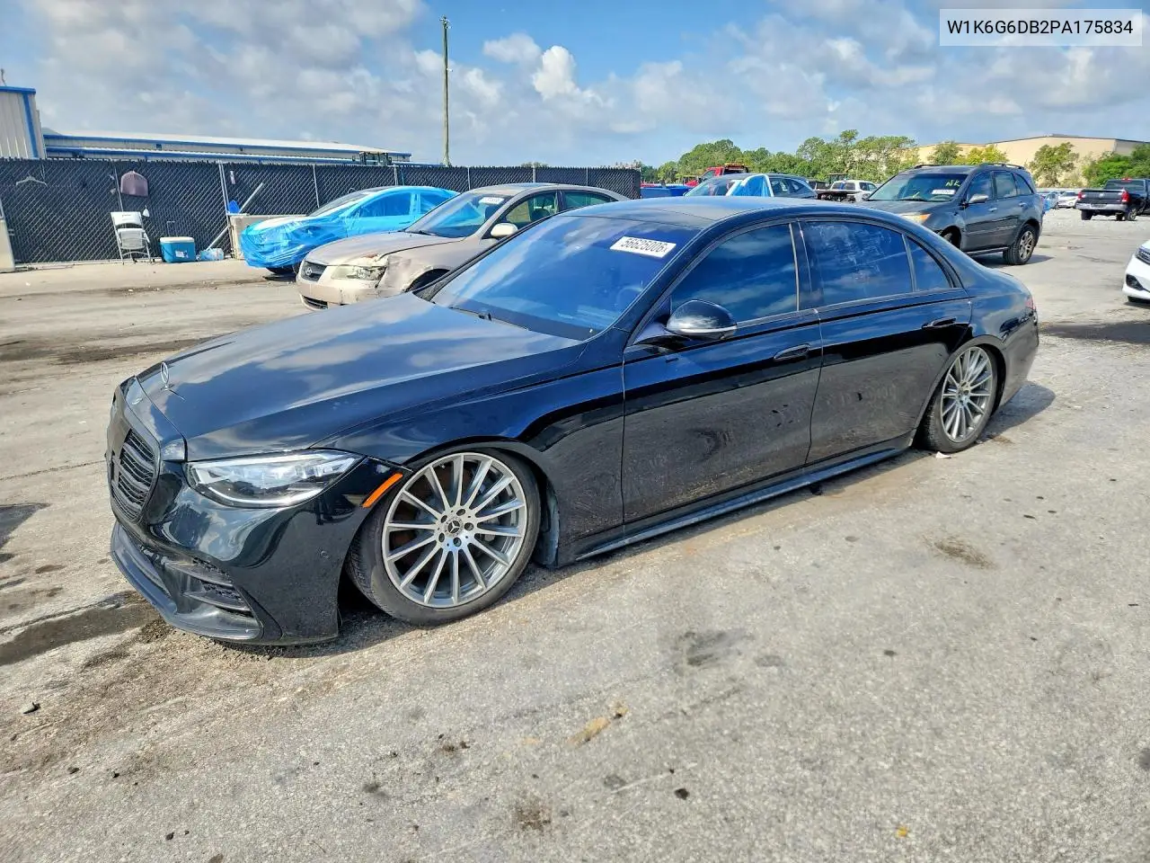 2023 Mercedes-Benz S 500 4Matic VIN: W1K6G6DB2PA175834 Lot: 56625006