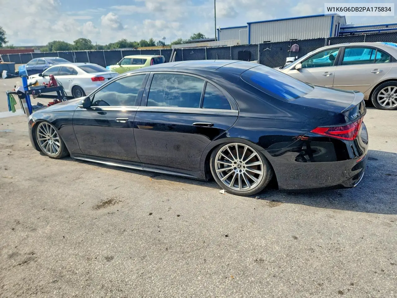 2023 Mercedes-Benz S 500 4Matic VIN: W1K6G6DB2PA175834 Lot: 56625006