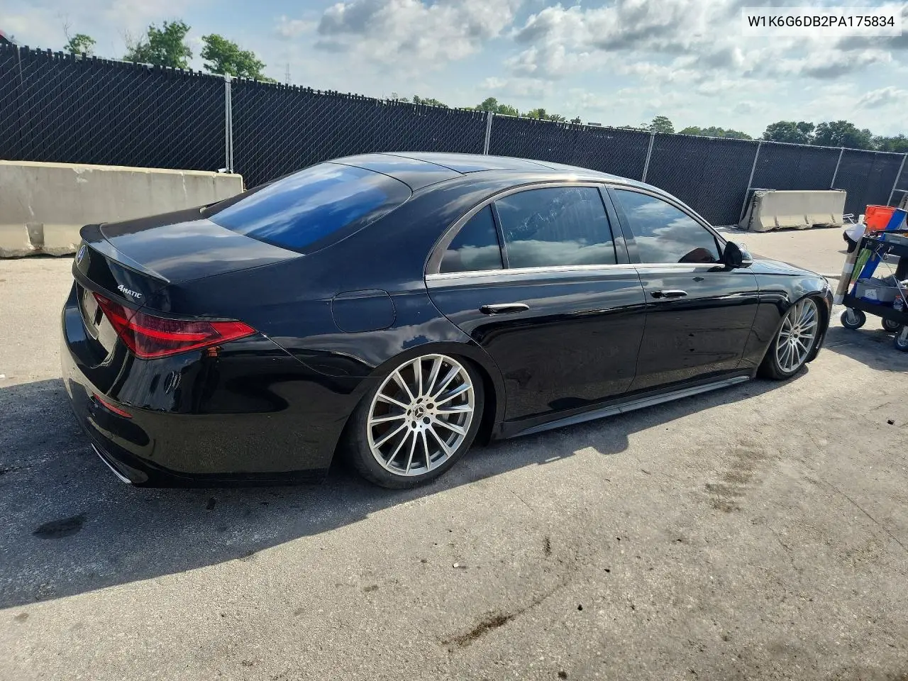 2023 Mercedes-Benz S 500 4Matic VIN: W1K6G6DB2PA175834 Lot: 56625006