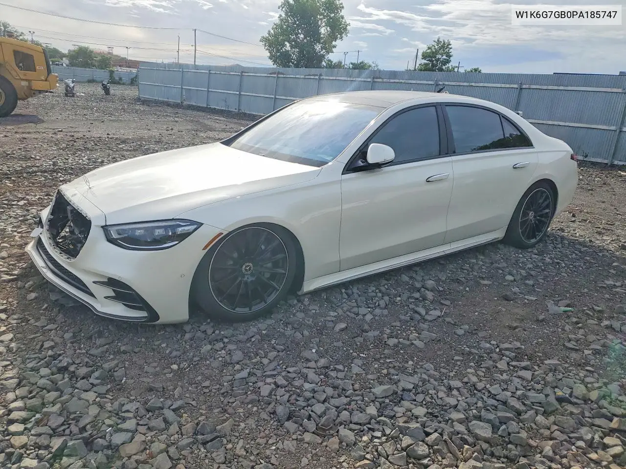 2023 Mercedes-Benz S 580 4Matic VIN: W1K6G7GB0PA185747 Lot: 56823196