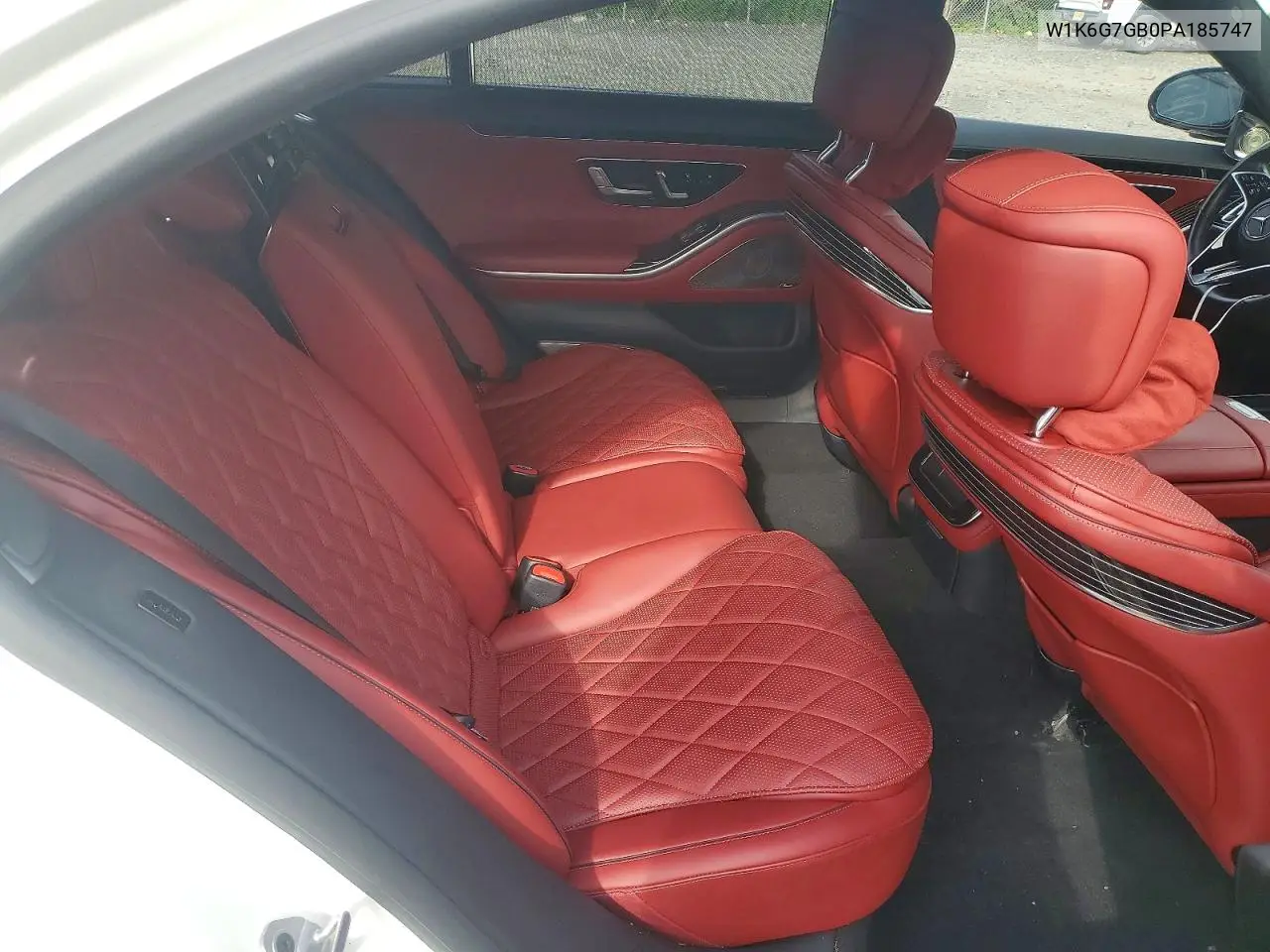 2023 Mercedes-Benz S 580 4Matic VIN: W1K6G7GB0PA185747 Lot: 56823196