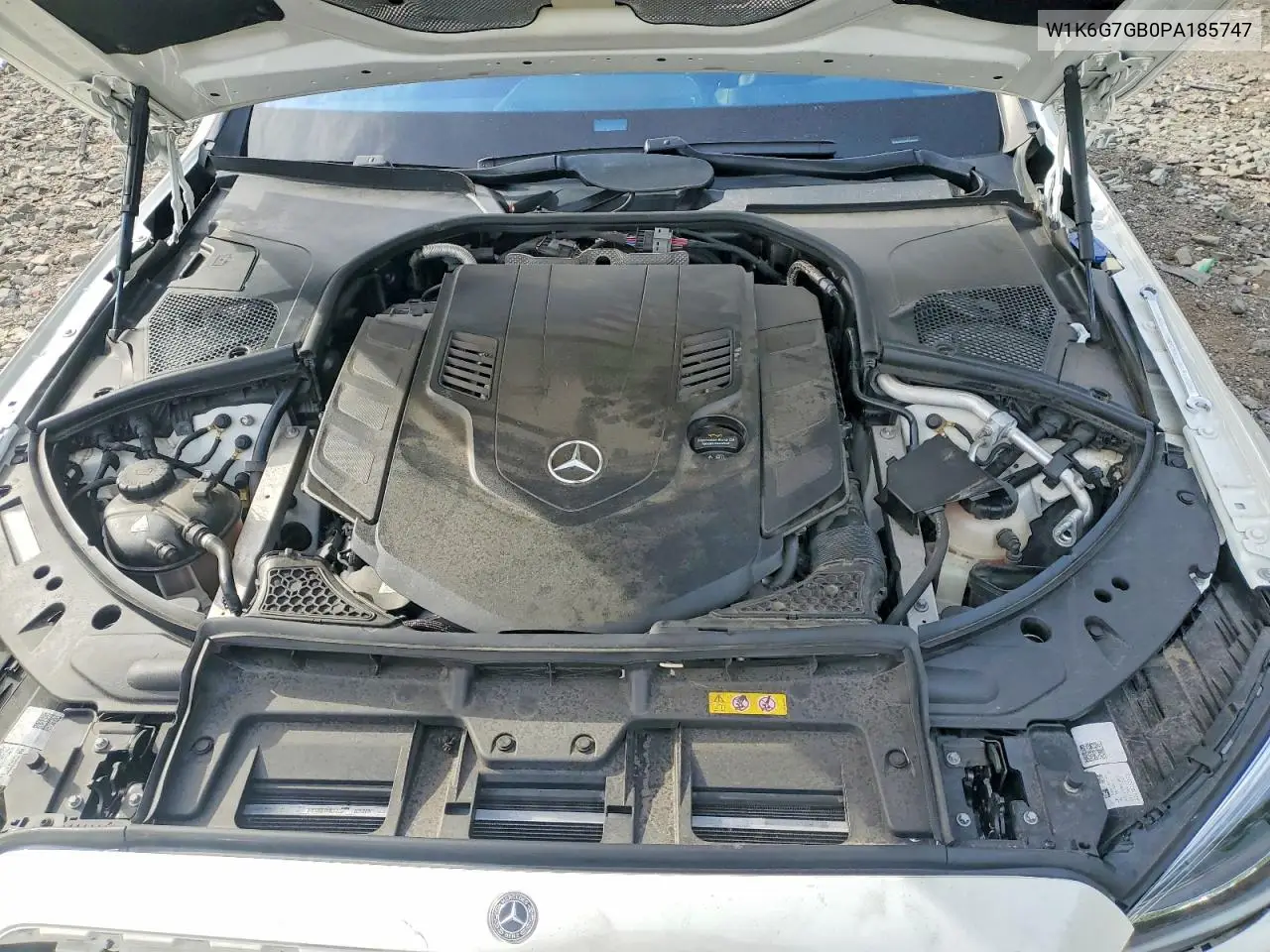 2023 Mercedes-Benz S 580 4Matic VIN: W1K6G7GB0PA185747 Lot: 56823196