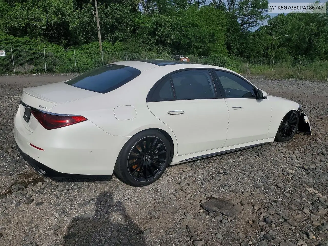 2023 Mercedes-Benz S 580 4Matic VIN: W1K6G7GB0PA185747 Lot: 56823196