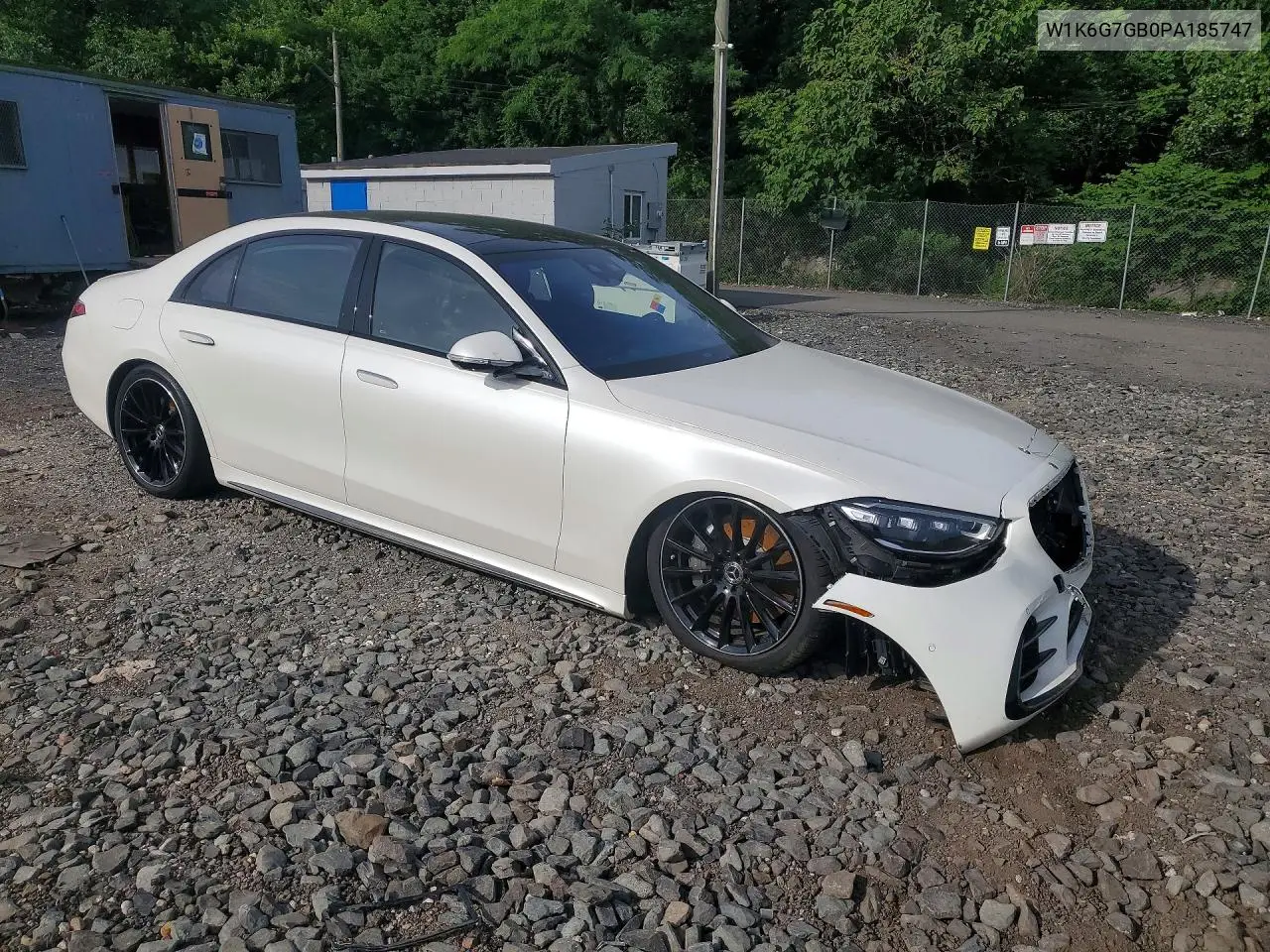 2023 Mercedes-Benz S 580 4Matic VIN: W1K6G7GB0PA185747 Lot: 56823196