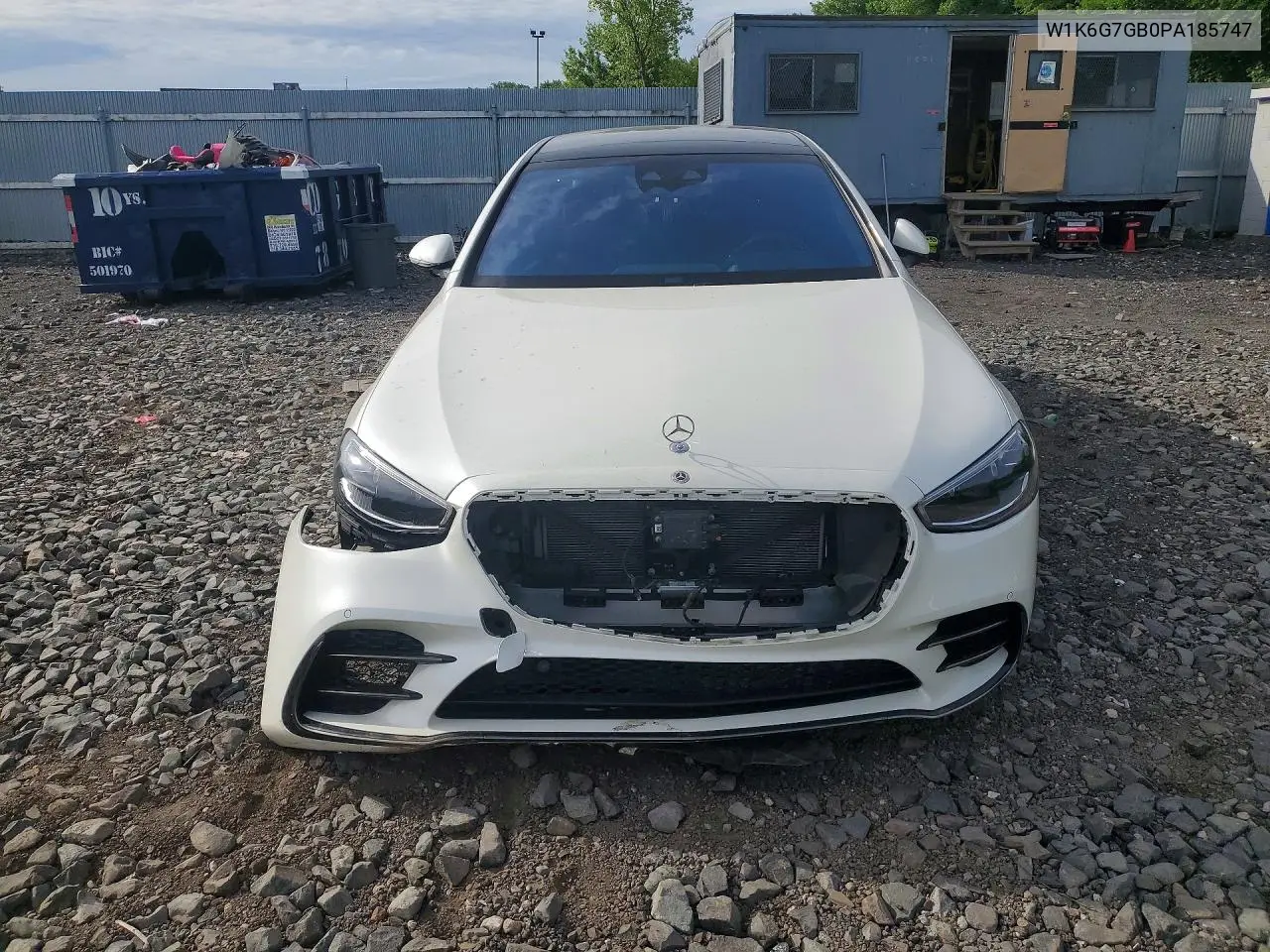 2023 Mercedes-Benz S 580 4Matic VIN: W1K6G7GB0PA185747 Lot: 56823196