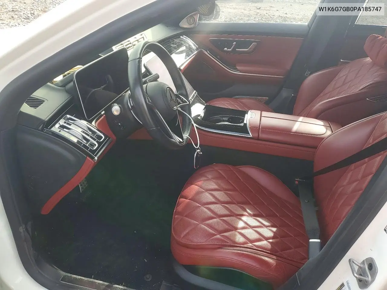 2023 Mercedes-Benz S 580 4Matic VIN: W1K6G7GB0PA185747 Lot: 56823196