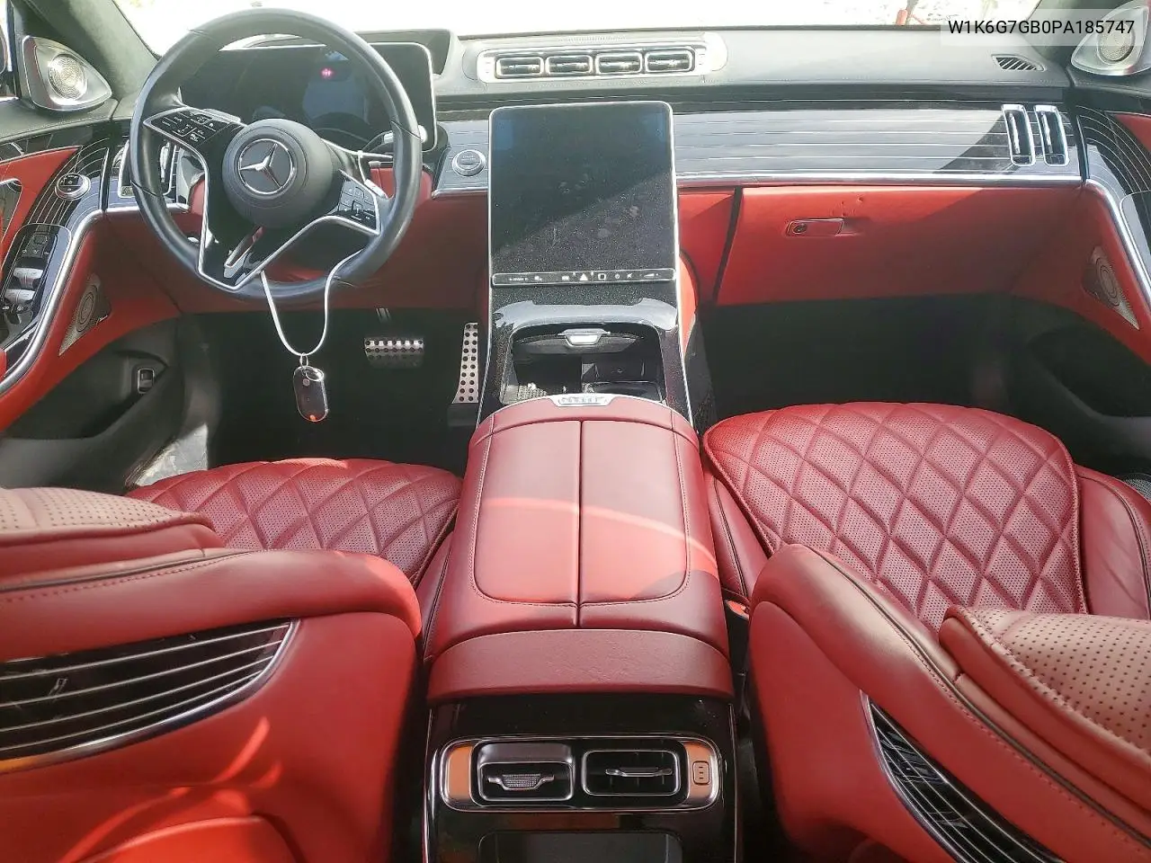 2023 Mercedes-Benz S 580 4Matic VIN: W1K6G7GB0PA185747 Lot: 56823196