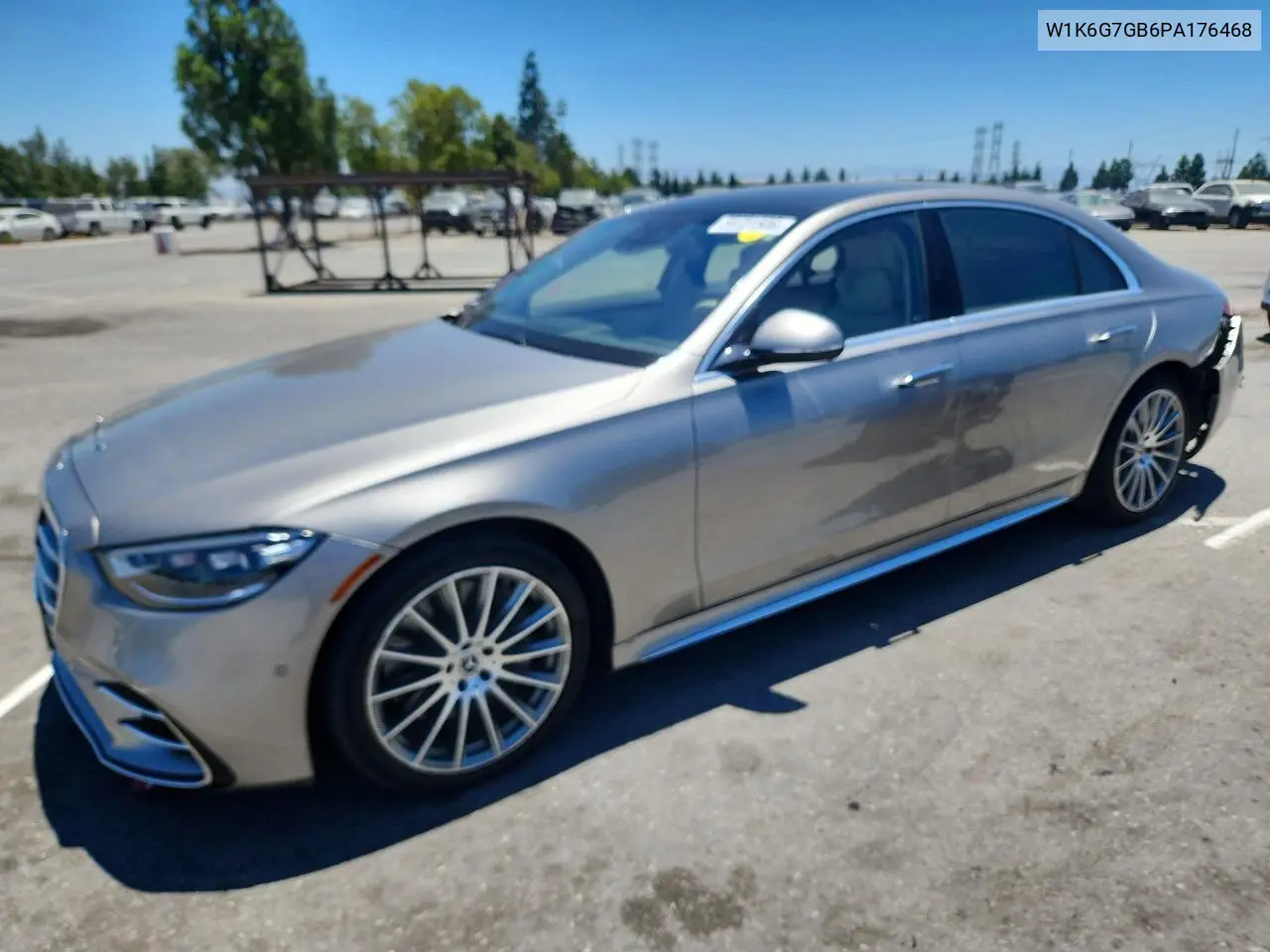 2023 Mercedes-Benz S 580 4Matic VIN: W1K6G7GB6PA176468 Lot: 59731506